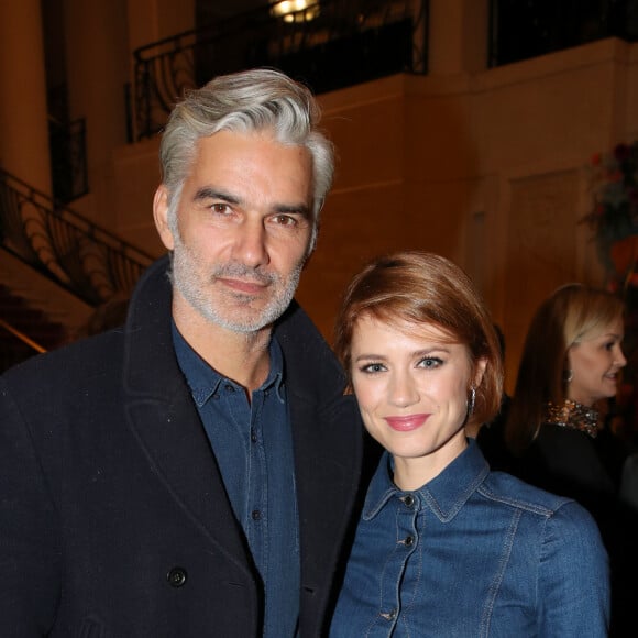 François Vincentelli et sa femme Alice Dufour - 28ème Gala de l'Espoir au profit de la Ligue contre le cancer au théâtre des Champs-Elysées à Paris le 29 Novembre 2022. © Bertrand Rindoff / Bestimage