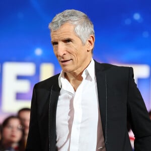 Nagui - Les personnalités se mobilisent lors de la 37ème édition du Téléthon sur le plateau de France 2, avec pour parrain Vianney. Cette année, 80,6 millions de dons ont été promis. Le 9 décembre 2023. © Coadic Guirec / Bestimage