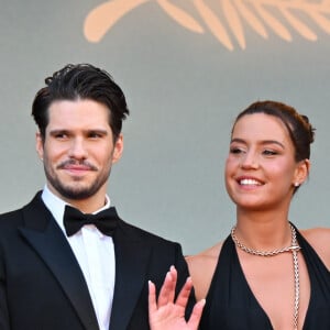 François Civil, Adèle Exarchopoulos - Montée des marches du film " L'amour ouf " lors du 77ème Festival International du Film de Cannes, au Palais des Festivals à Cannes. Le 23 mai 2024 © Bruno Bebert / Bestimage