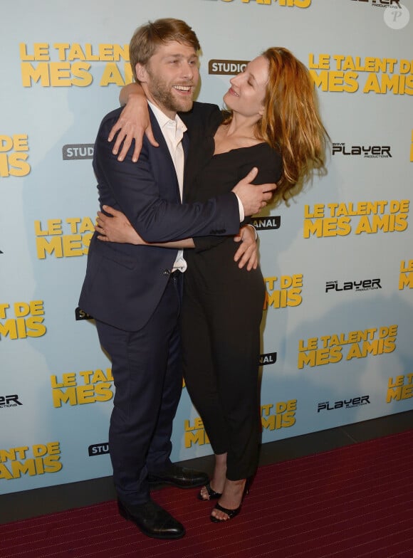 Tom Dingler et Julia Piaton - Avant-première du film "Le talent de mes amis" au théâtre Bobino à Paris le 4 mai 2015. 