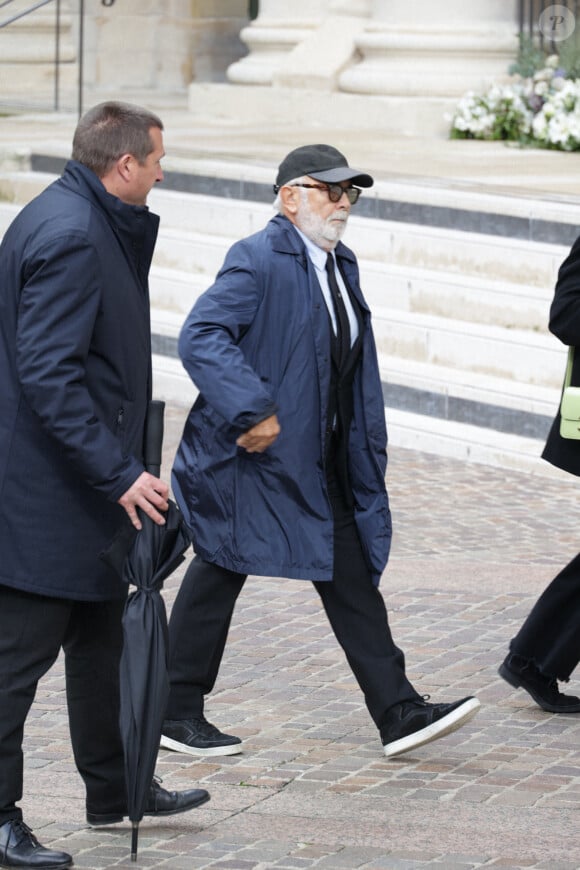 Ses amis étaient présents à l'instar de Gérard Jugnot
Gerard Jugnot - Les Obsèques de Michel Blanc à Saint-Eustache, le jeudi 10 octobre 2024 à Paris