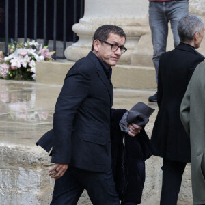 Dany Boon - Obsèques de Michel Blanc, à Saint-Eustache, le jeudi 10 octobre 2024