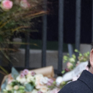 Dany Boon - Obsèques de Michel Blanc, à Saint-Eustache, le jeudi 10 octobre 2024