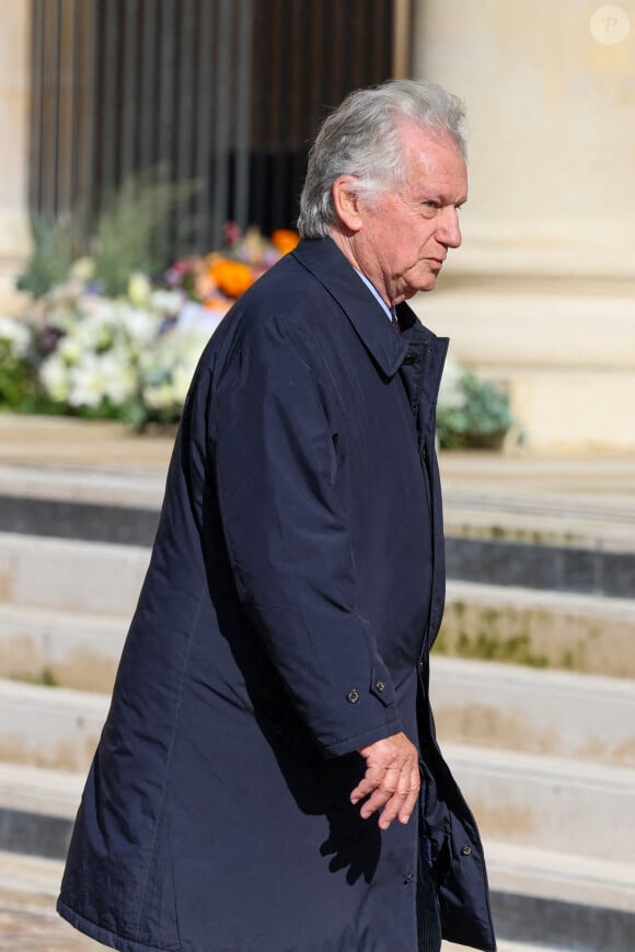 Yves Rousset-Rouard - Obsèques de Michel Blanc en l'église Saint-Eustache à Paris, le 10 octobre 2024. © Moreau / Jacovides / Bestimage