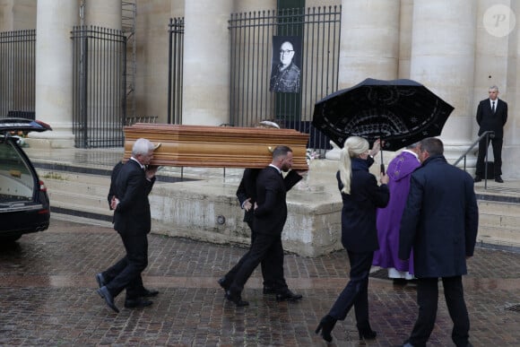 Obsèques de Michel Blanc, à Saint-Eustache, le jeudi 10 octobre 2024