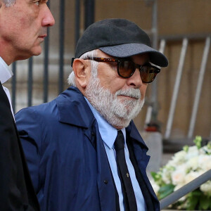 Gérard Jugnot - Obsèques de Michel Blanc en l'église Saint-Eustache à Paris, le 10 octobre 2024. © Moreau / Jacovides / Bestimage