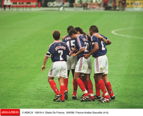 © Lionel Hahn/ABACA. 10819. Saint-Denis-France. 18/06/98. Football World Cup. France-Saudi Arabia.