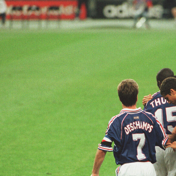 © Lionel Hahn/ABACA. 10819. Saint-Denis-France. 18/06/98. Football World Cup. France-Saudi Arabia.