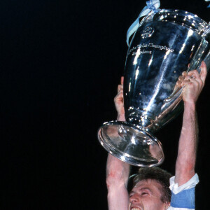 Joie Didier DESCHAMPS - 26.05.1993 - Marseille / Milan AC - Finale Coupe d'Europe des Clubs Champions - Munich. Photo by Icon Sport/ABACAPRESS.COM Photo