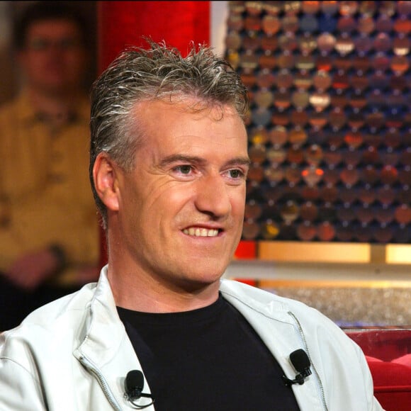 Cela fait 30 ans qu'il s'y rend, en été et à Noël...© Jean-Jacques Datchary/ABACA. Paris-France, 20/03/2002. Didier Deschamps at the taping of Michel Drucker's Vivement Dimanche.