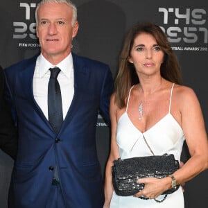 Didier Deschamps et son épouse Claude arrivent aux Best FIFA Football Awards 2018 au Royal Festival Hall, à Londres, au Royaume-Uni, le 24 septembre 2018. Photo par Christian Liewig/ABACAPRESS.COM