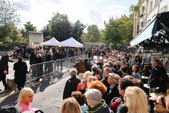 Obsèques de Michel Blanc en l'église Saint-Eustache à Paris, le 10 octobre 2024. © Moreau / Jacovides / Bestimage 