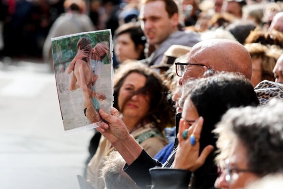 Obsèques de Michel Blanc en l'église Saint-Eustache à Paris, le 10 octobre 2024. © Moreau / Jacovides / Bestimage 