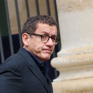 Dany Boon - Obsèques de Michel Blanc en l'église Saint-Eustache à Paris, le 10 octobre 2024. © Moreau / Jacovides / Bestimage 