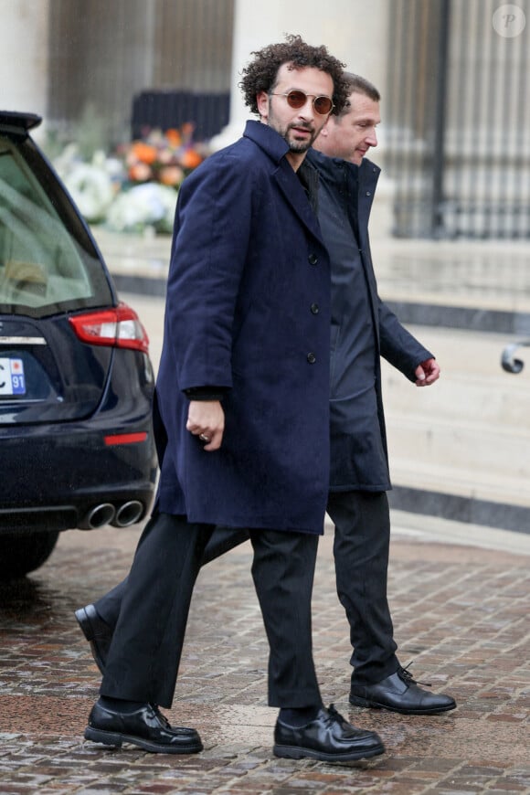 William Lebghil - Obsèques de Michel Blanc en l'église Saint-Eustache à Paris, le 10 octobre 2024. © Moreau / Jacovides / Bestimage 