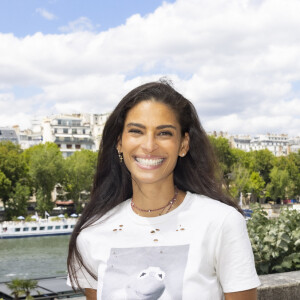 Exclusif - Tatiana Silva - Festival des Livres et des Artistes organisé par l'association "Lecture pour Tous" engagée dans la lutte contre l'illettrisme au Mail Branly à Paris le 3 juillet 2022. © Pierre Perusseau / Jack Tribeca / Bestimage 