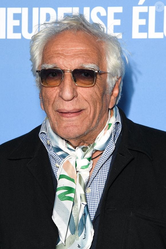 Gérard Darmon assiste à la première de L'Heureuse Elue qui se tient à l'UGC Bercy à Paris, France, le 11 septembre 2024. Photo par Lionel Urman/ABACAPRESS.COM