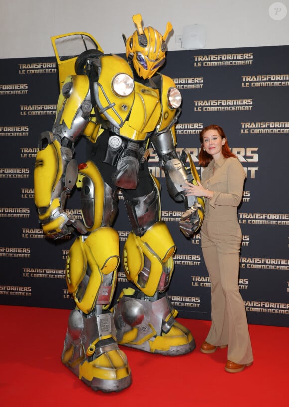 Audrey Fleurot - Avant-première du film "Transformers : Le Commencement" au cinéma Pathé Palace à Paris le 13 octobre 2024. © Coadic Guirec/Bestimage