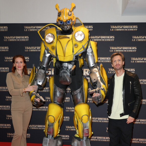 Les deux acteurs sont les héros de "Transformers : Le Commencement"
Philippe Lacheau et Audrey Fleurot - Avant-première du film "Transformers : Le Commencement" au cinéma Pathé Palace à Paris le 13 octobre 2024. © Coadic Guirec/Bestimage