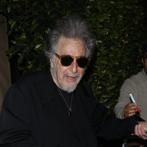 Santa Monica, - Al Pacino fait son départ après un dîner avec des amis au Giorgio Baldi à Santa Monica, Ca Pictured : Al Pacino