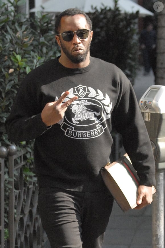 P. Diddy se promène à Los Angeles, le 30 janvier 2019. 