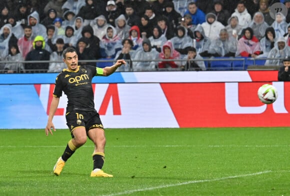 Wissam Ben Yedder (monaco) - Match de Ligue 1 Uber Eats "Lyon - Monaco (3-2)" au Groupama Stadium, le 28 avril 2024. 