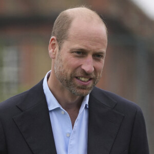 Le prince William, prince de Galles assiste à un événement de la NFL Foundation UK, un format de football américain inclusif et rapide à Kennington Park, Londres le 15 octobre 2024. © Kin Cheung/WPA-Pool via Julien Burton / Bestimage 