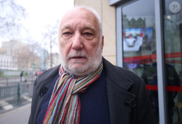 Francois Berleand - Les invités de l'émission des Grosses Têtes à la sortie des studios RTL à Neuilly-sur-Seine, France, le 17 janvier 2023. © Jonathan Rebboah/Panoramic/Bestimage