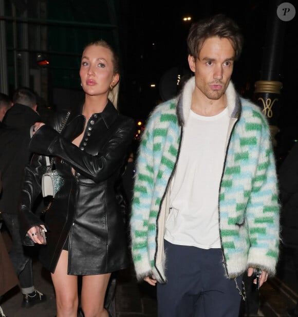 Liam Payne et sa compagne Kate Cassidy sont allés dîner au restaurant Sexy Fish à Londres. Le 22 mars 2023 