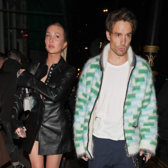 Liam Payne et sa compagne Kate Cassidy sont allés dîner au restaurant Sexy Fish à Londres. Le 22 mars 2023 