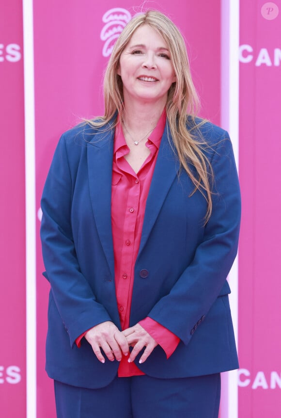 Hélène Rolles Les mystères de L'amour CANNESERIES 2023 Saison 6 à Cannes, vendredi 14 avril 2023. 