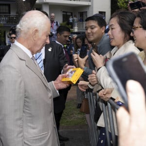 Le roi Charles III d'Angleterre et Camilla Parker Bowles, reine consort d'Angleterre, assistent à une cérémonie à l'église anglicane St. Thomas à Sydney, le 20 octobre 2024. La visite du roi en Australie sera sa première en tant que monarque, et le CHOGM, réunion des chefs de gouvernement du Commonwealth 2024 (21-26 octobre) à Samoa, sera sa première en tant que chef du Commonwealth. 