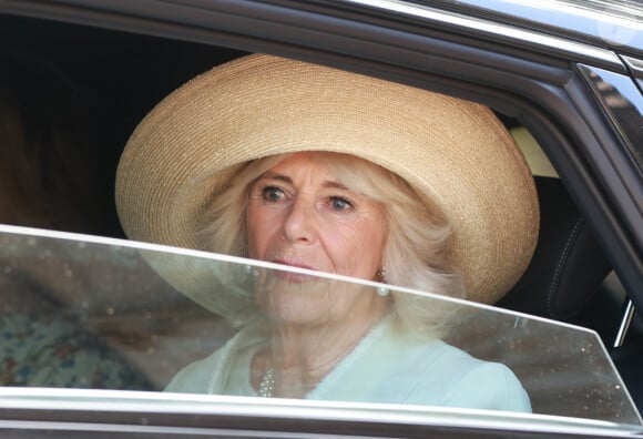 Le roi Charles III d'Angleterre et Camilla Parker Bowles, reine consort d'Angleterre, assistent à une cérémonie à l'église anglicane St. Thomas à Sydney, le 20 octobre 2024. La visite du roi en Australie sera sa première en tant que monarque, et le CHOGM, réunion des chefs de gouvernement du Commonwealth 2024 (21-26 octobre) à Samoa, sera sa première en tant que chef du Commonwealth. 