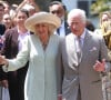 Une visite assez mouvementée !
Le roi Charles III d'Angleterre et Camilla Parker Bowles, reine consort d'Angleterre, assistent à une cérémonie à l'église anglicane St. Thomas à Sydney.