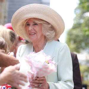 Le roi Charles III d'Angleterre et Camilla Parker Bowles, reine consort d'Angleterre, assistent à une cérémonie à l'église anglicane St. Thomas à Sydney, le 20 octobre 2024. La visite du roi en Australie sera sa première en tant que monarque, et le CHOGM, réunion des chefs de gouvernement du Commonwealth 2024 (21-26 octobre) à Samoa, sera sa première en tant que chef du Commonwealth. 