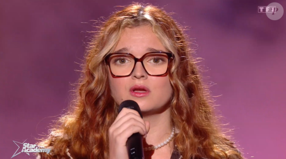 C'est Maylis qui a finalement été éliminée
Maylis lors du prime de la "Star Academy 2024" du 19 octobre, sur TF1