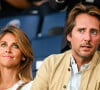 Le mari d'Ophélie Meunier a répondu : 
Ophélie Meunier et son mari Mathieu Vergne - Célébrités dans les tribunes lors du match de football du PSG face à Lens au Parc des Princes à Paris le 26 Août 2023. © Matthieu Mirville/Bestimage