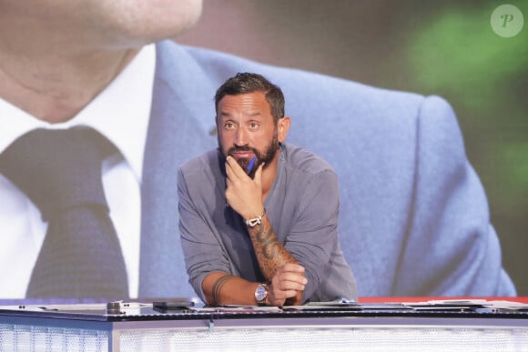 Exclusif - Cyril Hanouna, sur le plateau de de l'émission " TPMP " présentée par C.Hanouna tournage des pilotes 2024, Paris, France, le 29 aout 2024. © Jack Tribeca / Bestimage