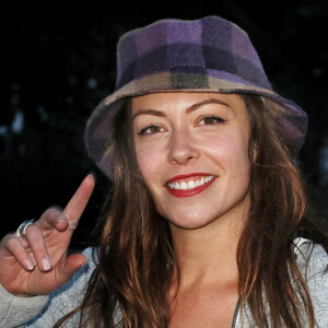 Photocall avec Dounia Coesens de la série "La doc et le véto" lors de la 25ème Edition du Festival TV de Luchon. Le 4 février 2023 © Patrick Bernard / Bestimage