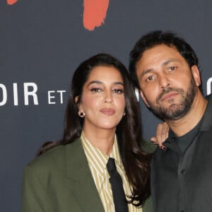 Leïla Bekhti et Jean-Rachid Kallouche (producteur) lors de l'avant-première du film "Monsieur Aznavour" au cinéma Le Grand Rex à Paris le 22 octobre 2024. © Coadic Guirec / Bestimage