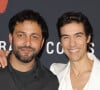 Alors forcément, l'actrice de 40 ans était évidemment présente sur le tapis rouge. Mais pas question pour le couple de poser ensemble.
Jean-Rachid Kallouche (producteur) et Tahar Rahim lors de l'avant-première du film "Monsieur Aznavour" au cinéma Le Grand Rex à Paris le 22 octobre 2024. © Coadic Guirec / Bestimage