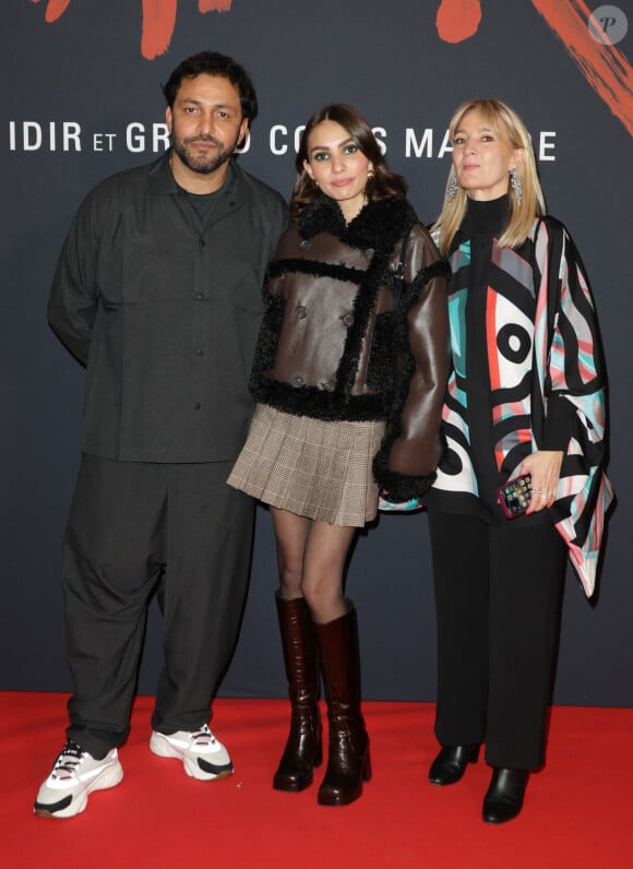 Le couple a assisté à la première parisienne avec leur fille Leïla
Jean-Rachid Kallouche (producteur), et Katia Aznavour (fille de C.Aznavour) et leur fille Leila lors de l'avant-première du film "Monsieur Aznavour" au cinéma Le Grand Rex à Paris le 22 octobre 2024. © Coadic Guirec / Bestimage