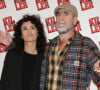 Rachida Brakni et Eric Cantona - Avant-première du film "The Killer" au cinéma Pathé Palace à Paris © Coadic Guirec / Olivier Borde / Bestimage 