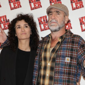 Rachida Brakni et Eric Cantona - Avant-première du film "The Killer" au cinéma Pathé Palace à Paris © Coadic Guirec / Olivier Borde / Bestimage 