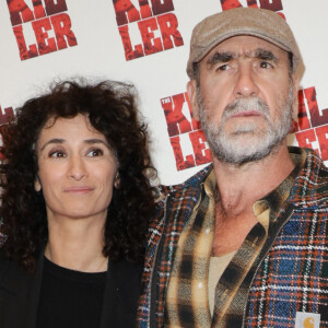 Rachida Brakni et Eric Cantona - Avant-première du film "The Killer" au cinéma Pathé Palace à Paris © Coadic Guirec / Olivier Borde / Bestimage 