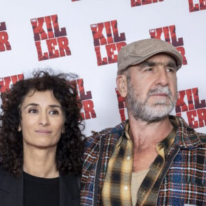 Rachida Brakni et Eric Cantona - Avant première Parisienne " The Killer " au Pathé Palace à Paris le 21 octobre 2024. © Olivier Borde / Guirec Coadic / Bestimage 