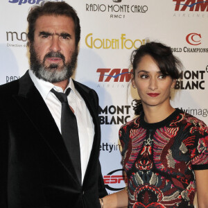 Ils ont eu deux enfantsEric Cantona et sa femme Rachida Brakni - La princesse Stephanie de Monaco assiste a la ceremonie du 'Golden Foot Award' a Monaco le 17 Avril 2012.
 