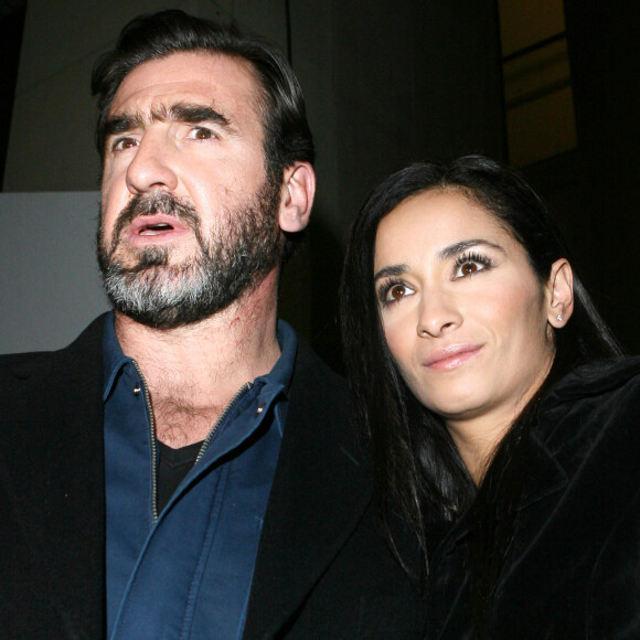 Eric Cantona et sa femme Rachida Brakni - Archive Portrait