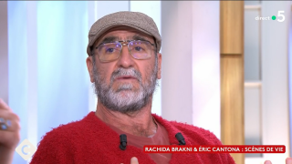 "Nos premiers regards..." : L'anecdote d'Eric Cantona sur sa rencontre avec Rachida Brakni, il évoque un détail en particulier