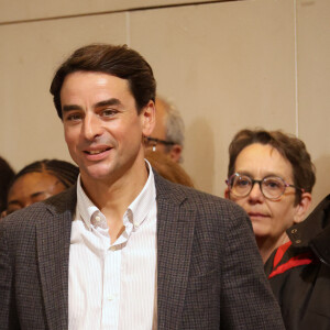 Julian Bugier - Soirée de lancement de la18ème édition du "Pasteurdon" à l'institut Pasteur de Paris le 9 octobre 2024. © Denis Guignebourg/BestImage